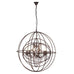 Metal Sphere Chandelier | Annie Mo's