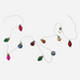 Multi Coloured Baubles Garland 180cm