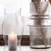 Shapely Glass Hurricane Lamp 30cm | Annie Mo's