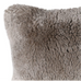 Super Soft Taupe Sheepskin Cushion Cover 45x45cm