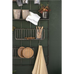 Wall Rack with Shelf Baskets and Hooks