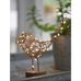 Battery Operated LED Table Robin - Copper 20cm | Annie Mo's