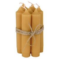 Short Dinner Candles - Mustard 11cm | Annie Mo's