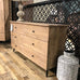 Malta Reclaimed Six Drawer Wide Chest of Drawers