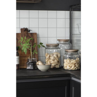 Glass Jars with Wooden Lids | Annie Mo's