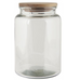 Glass Jars with Wooden Lids